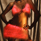 Image for article titled Glo-Go Bikini Top and Skirt Shed Light on the Subject